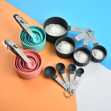 4 Pcs/Set Kitchen Cooking Accessories Tea Coffee Measuring Spoon New Durable Stainless Steel Measuring Cup Measuring Tools Set