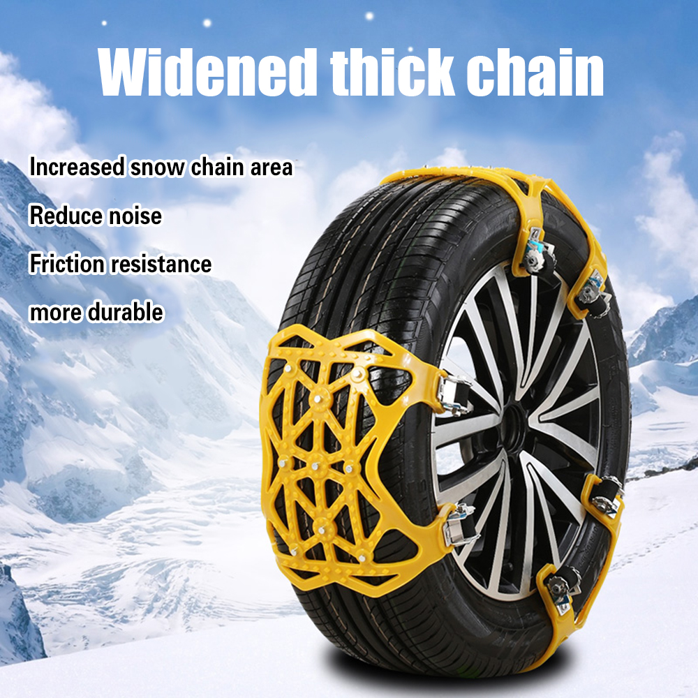 Universal Anti-Skid Chain Resistant Skidproof Belt Strap Metal Snow Chain Skidproof Chains