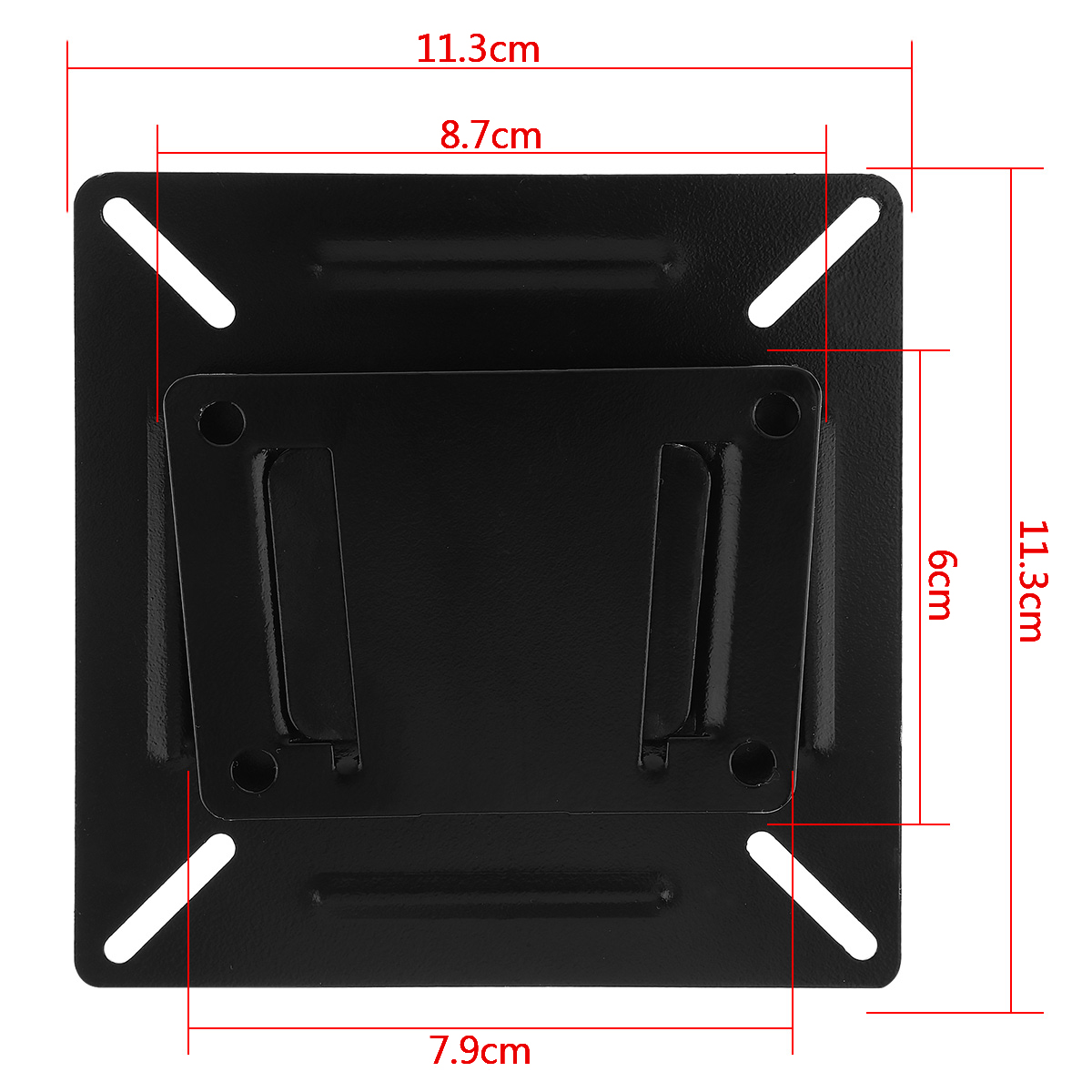 Thin 15KG TV Wall Mount SPHC with Coating Finished TV Holder Fixed TV Wall Bracket TV Frame for 14-24 Inch LCD LED Monitor Stand