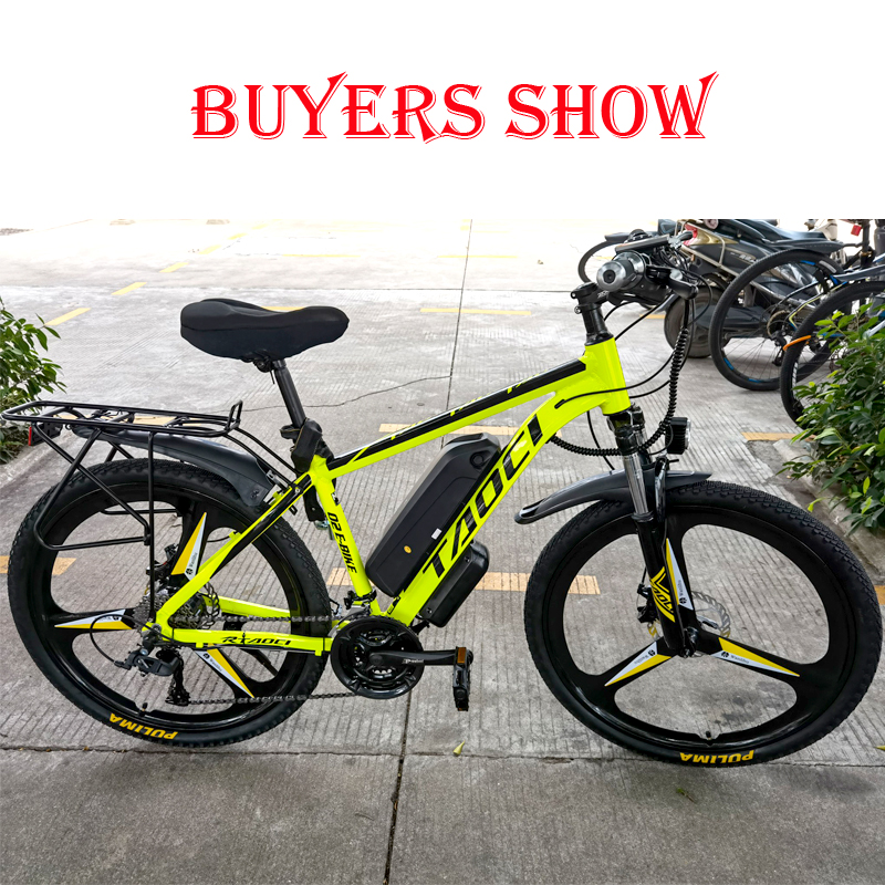26 Inch Electric Bike Electric mountain Bicycle Lithium Battery E-bike 27 speed Aluminum alloy ebike350W36v13ah Factory Directly