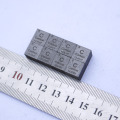 High Purity 10 X 10 X 10mm Wiredrawing Carbon Cube Periodic Table Of Elements Cube For Research Lab Collection(C≥99.9%)
