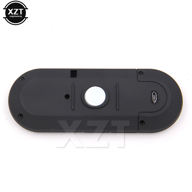 Super Speakerphone Wireless Bluetooth Handsfree Car Kit Sun Visor Clip MP3 Music Player For SmartPhone Dual Phones Connection