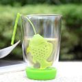 LINSBAYWU New Bag Style Silicone Tea Strainer Herbal Spice Infuser Filter Diffuser Kitchen Xmas Tree Tea Strainer Filter Infuser