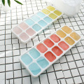1pc 21 Grids/14 Grids Food Grade Silicone Ice Tray Home with Lid DIY Ice Cube Mold Square Shape Ice Cream Maker Kitchen Bar Tool