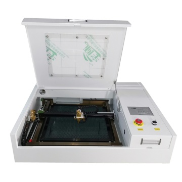 50W CO2 laser cutter 4040 laser cutting and engraving machine with gold laser head and free shipping