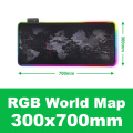 30X70 World Map RGB
