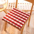 Chair Floor Cushion Plaid Pattern Student Office Pading Home Tatami Stool Mat Ground Cushions Decorative Sitting Pillow Breatha