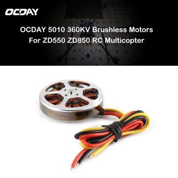 OCDAY 5010 360V /750KV High Torque Aluminum Brushless Motors For ZD550 ZD850 RC Multicopter Quadcopter RC Model Hobby Toys Parts