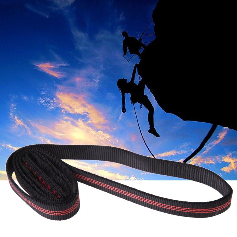 Xinda 22KN 60cm Polyester rock Climbing Sling Bearing Strap Reinforce Rope Practical Outdoor Climbing Rope