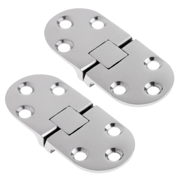 2pcs Folding Boat Locker Door Hinge Strap Caravan Yacht Hatch Compartment Cabin Deck Hardware - Marine 316 Stainless Steel