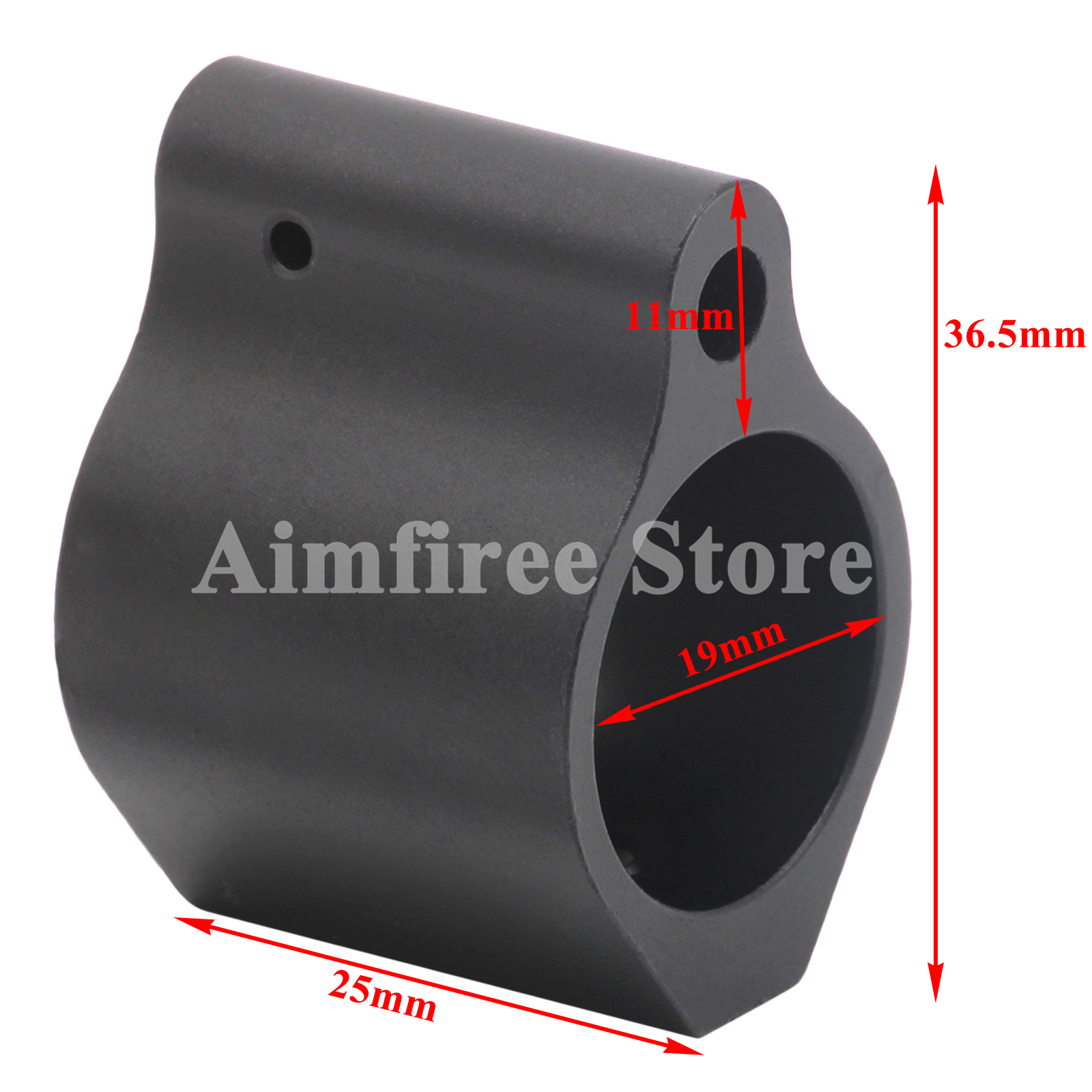 AR15 M4 Gas Block Low profile .750 223 Micro Rifle Gas Block With Roll Pin And Wrench Tool