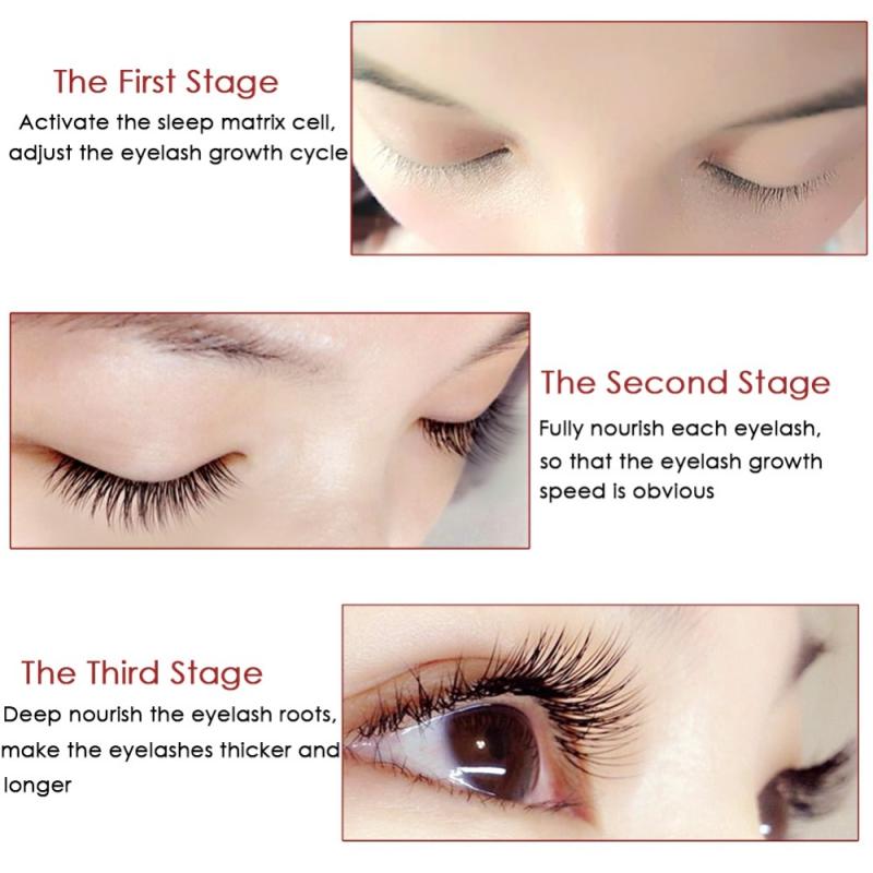 Eyelash Growth Enhancer Safe Natural Mascara Lengthening Eyebrow Growth Longer Thicker Rapid Growth Serum Grows Booster TSLM2