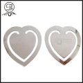 Customized engraved heart bookmarks wholesale