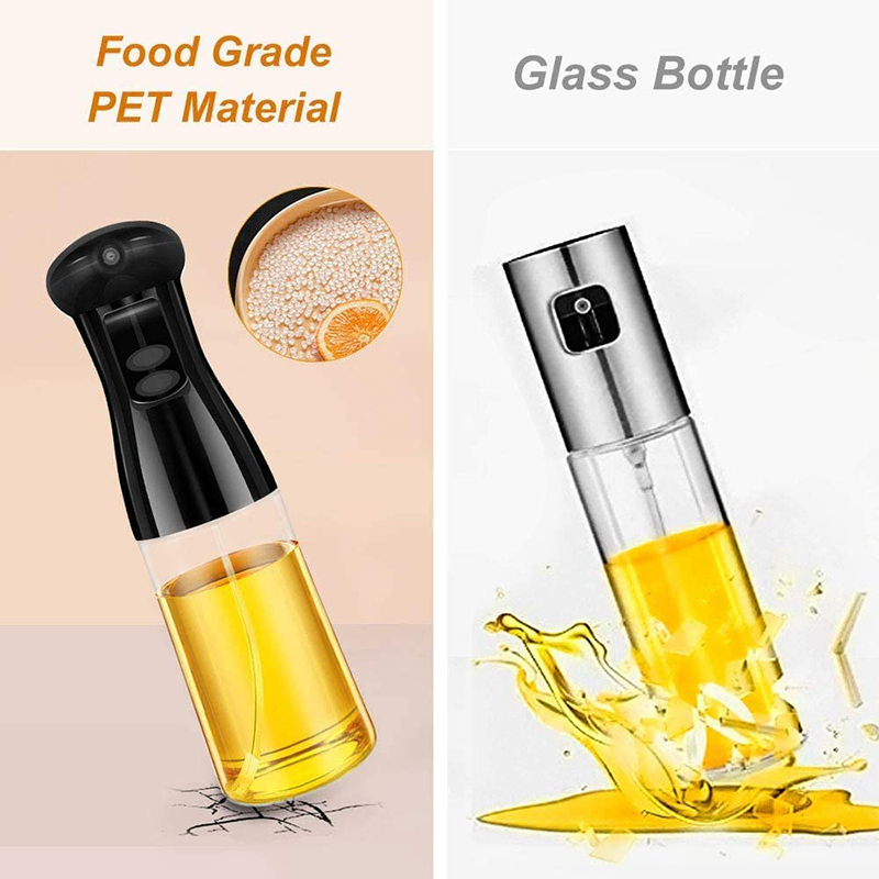 Kitchen Olive Oil Spray Bottle for Oil Empty Bottle Vinegar Oil Dispenser Cooking Tool Salad BBQ Oiler Kitchen Oil Sprayer 2021