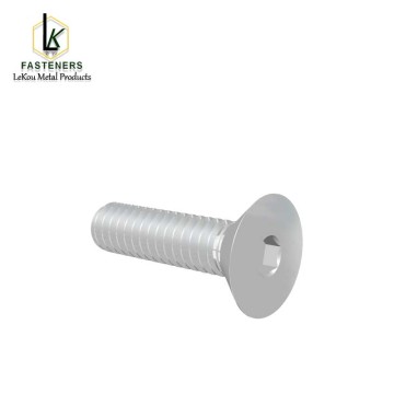 Stainless Steel 18-8 Hex-Drive Flat Head Screws