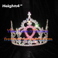 4inch Ribbon Crystal Pageant Crowns