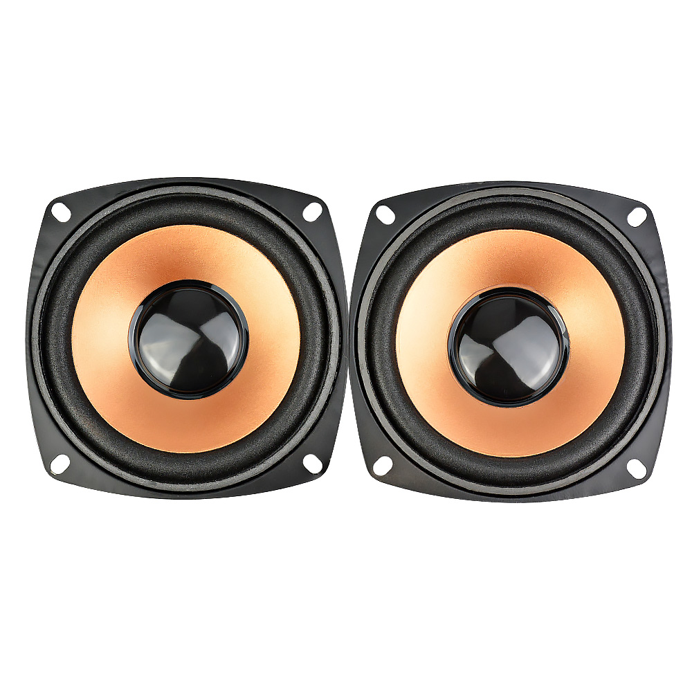 AIYIMA 2Pcs 4Inch 4Ohm 5W Audio Speaker Bass Woofer Loudspeaker DIY For Stereo Bluetooth Speaker Home Theater Sound System