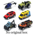 6/Batch 7 Types of Metal Toy Vehicles Small Die Casting Construction Vehicle Tractor Toy Dump Truck Type Alloy Toy Vehicle