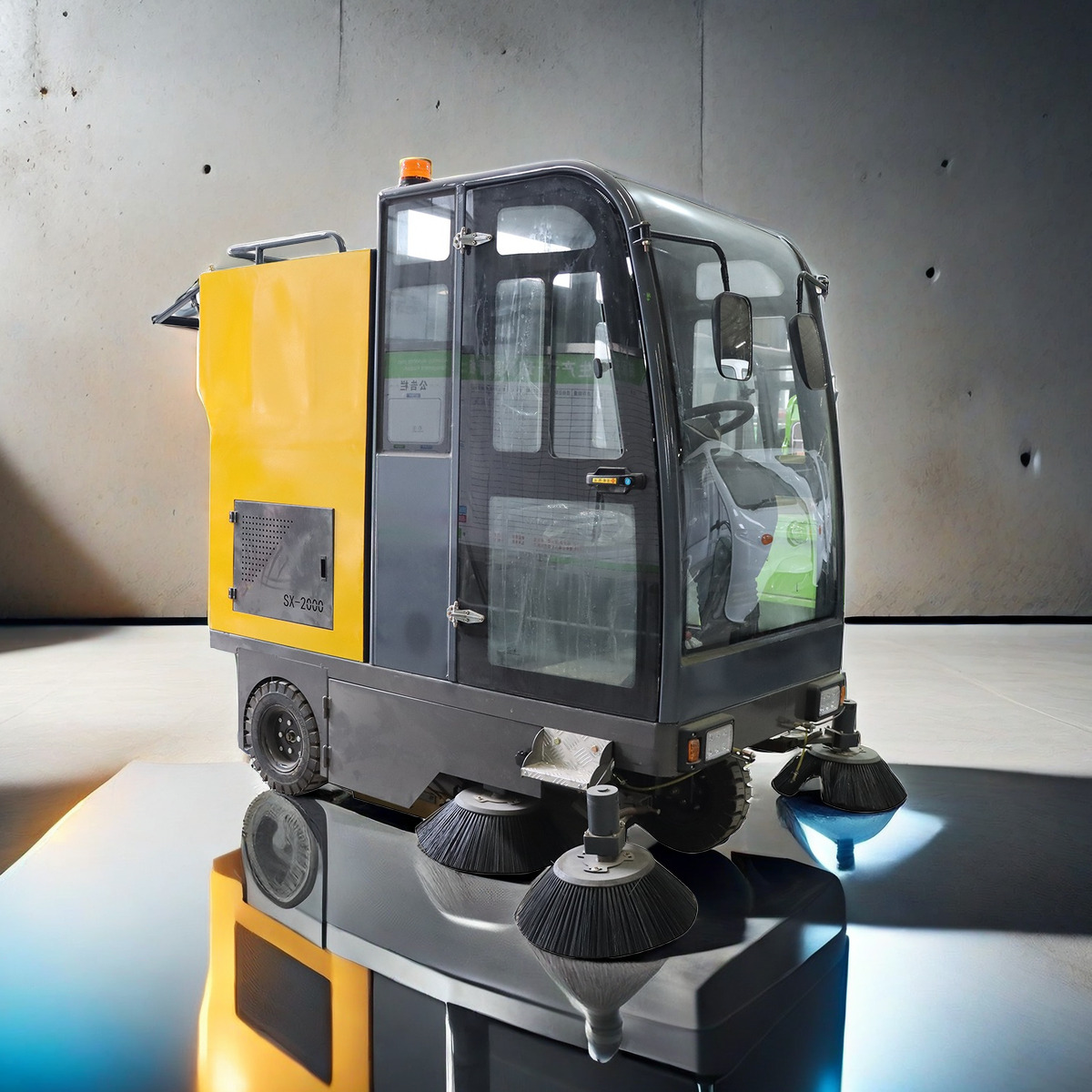 vacuum road sweeper