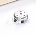 New 1pcs 28mm Mini Metal Cigar Hygrometer Round for Cigar Humidor Cigar Case Tobacco Box Smoking Accessories 029A