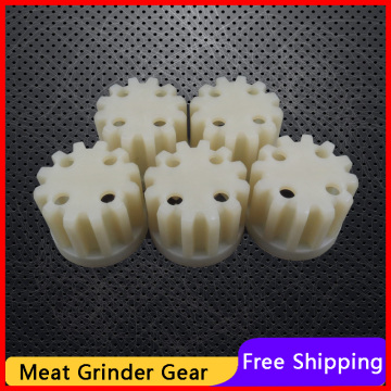 5pcs Gears Spare Parts for Meat Grinder Plastic Sleeve Screw MDY-19DV for Axion Kitchen Household Appliance Replacements Parts