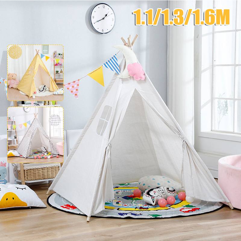 Children's Tent Teepee Tent For Kids Portable Infantil House For Children Cabana Kids Playhouse Indoor Sleeping Tent Decoration