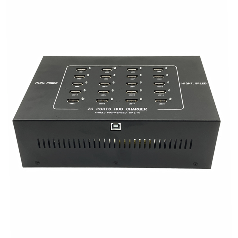 Smart USB hub charger with lights