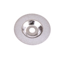 1PCS Diamond coated Grinding Polishing Grind Disc Saw Blade Rotary Wheel Silver Tone 100mm