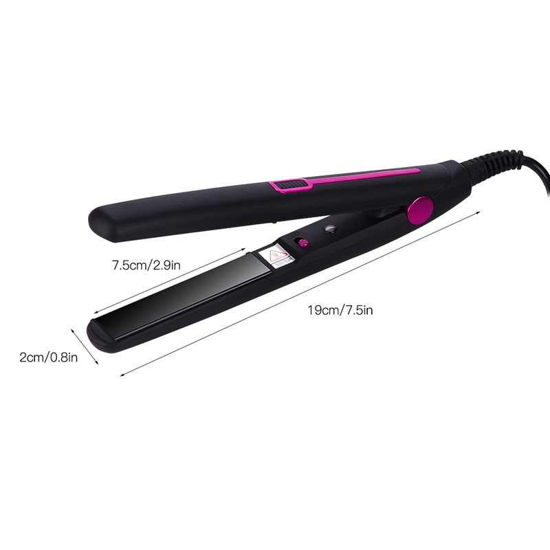 2 In 1 Professional Constant Temperature Hair Straightener Curler Curling Styling Tools Fast Planchas Straight Hair Flat Iron