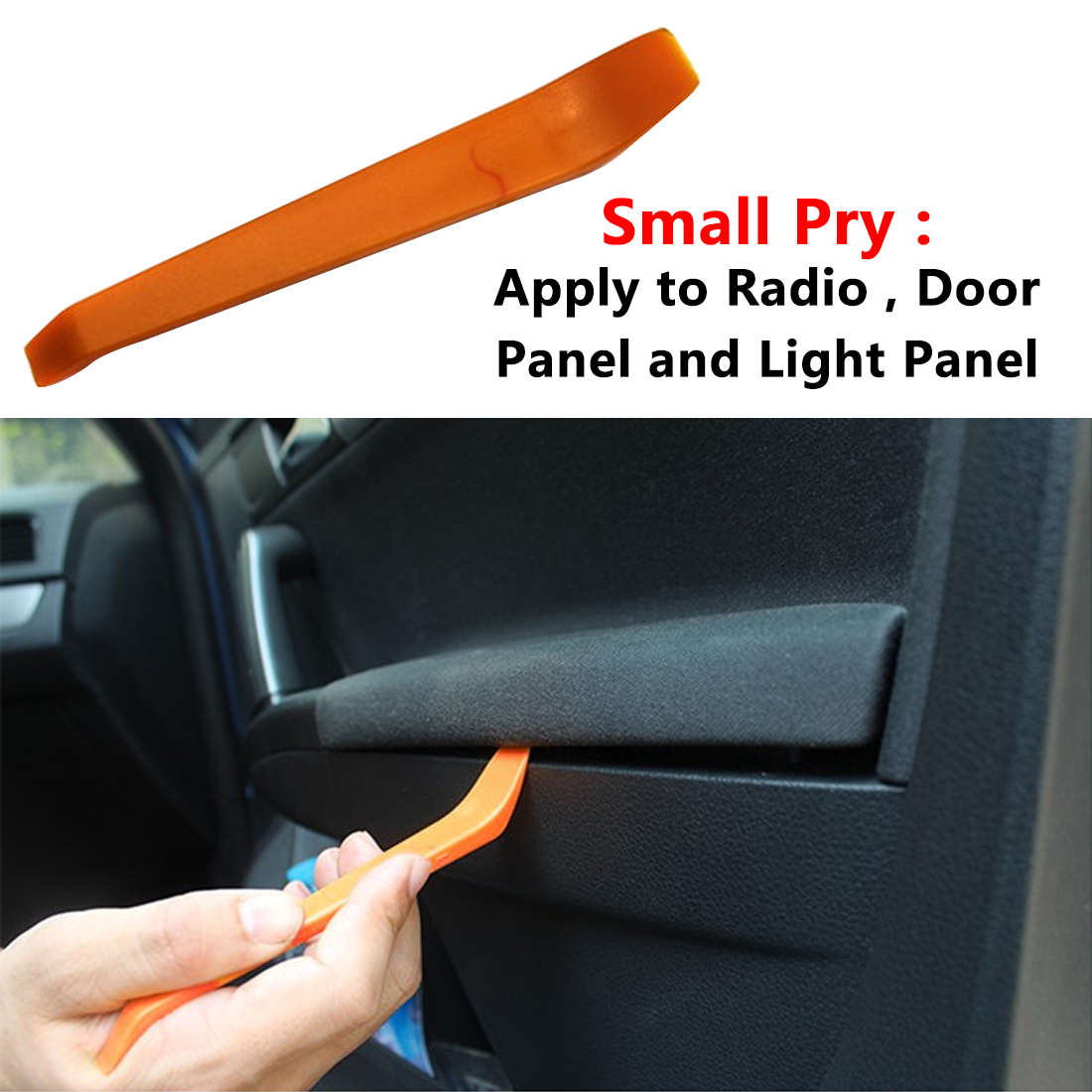 4pcs Auto Car Radio Panel Door Clip Trim Dash Audio Removal Installer Pry Tool Disassembly Plastic Pry Tool Hand Repair Tool