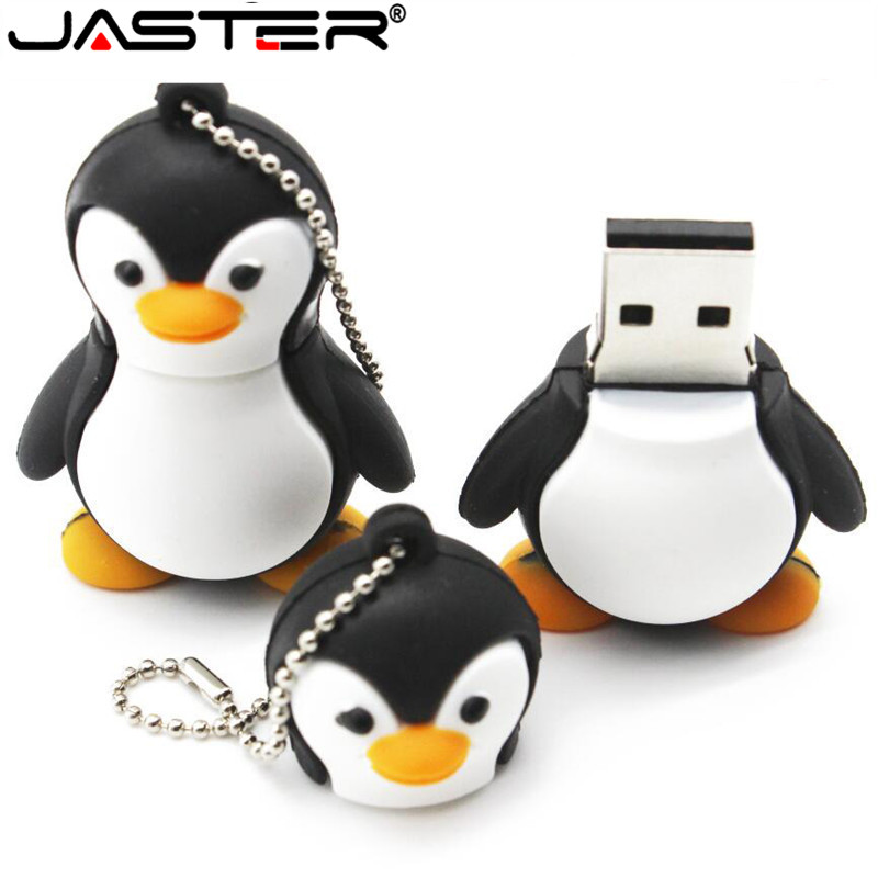 JASTER lovely Penguin animal 4gb/8g/16gb/32GB/64GB penguin cartoon Memory Stick pen drive avenger usb flash drive Free shipping