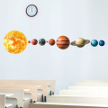 Space Astronaut Wall Stickers for Kids Room Boy Room Decoration Planets Wall Decals Decorative Stickers Bedroom Mural Wallpaper