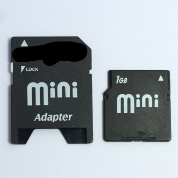 High Quality!! 1GB 2GB Minisd Card Flash Memory Card MINI SD Card With Free Adapter