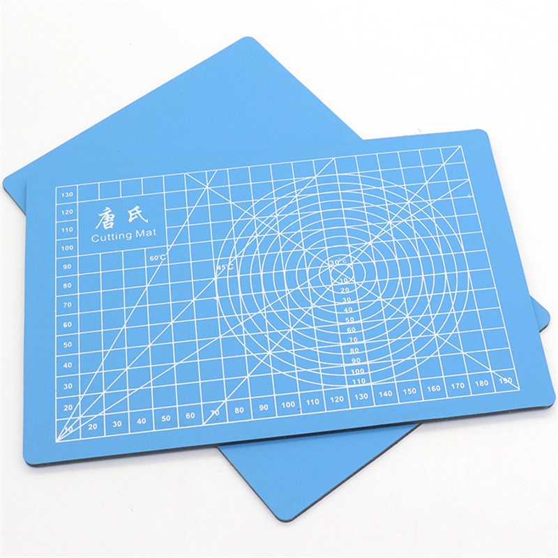 PVC Cutting Mat Patchwork Tools Cutting Plate Pad Rectangle Grid Lines Double-Sided Self-Healing Fabric Leather Paper DIY Tools