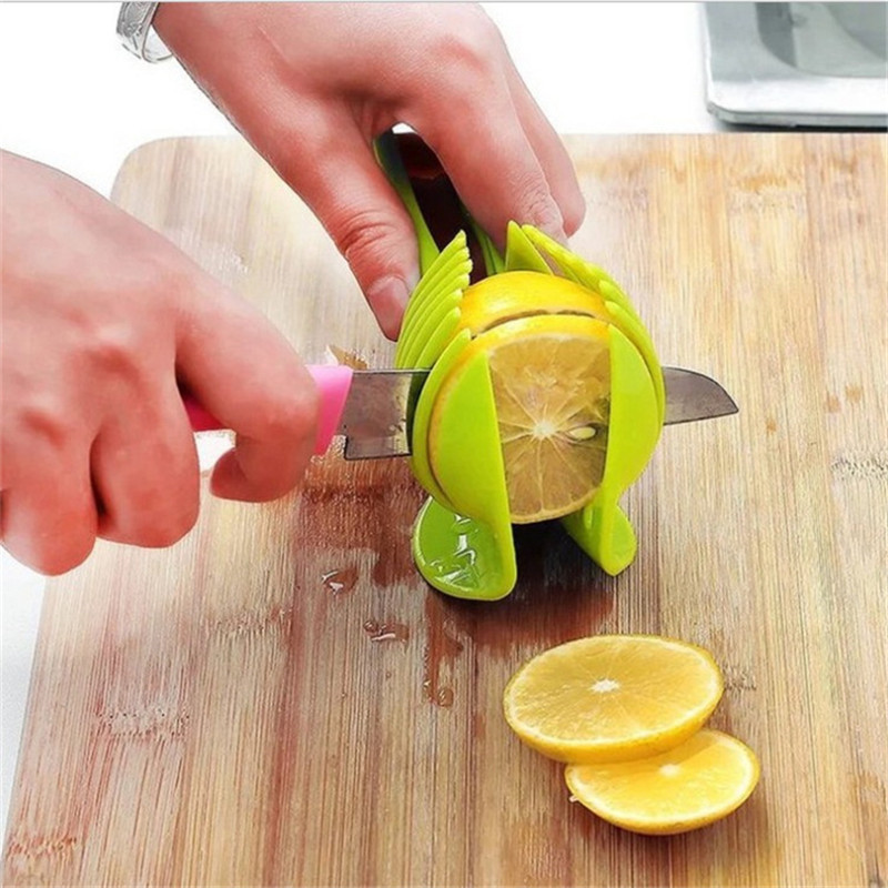 Kitchen Accessories Potato Slicer Tomato Cutter Tools Shreadders Fruit Lemon Cutting Holder Slice Cooking Tools Kitchen Gadgets