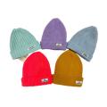 Candy color knitting hat kid's winter beanie