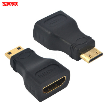 Top Quality Gold Plated Mini Hdmi To Hdmi Adapter Male To Female Converter for HDTV 1080p HD TV Camcorder Mini Hdmi-hdmi Adapter