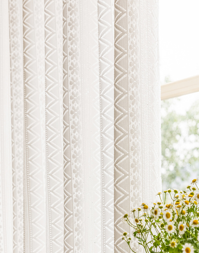 Suncreen Embroidery Curtain