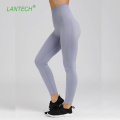 LANTECH Women Sports Pants Gym Yoga Tummy Control Seamless POWER DOWN Super Stretchy High Waist Fitness Leggings Running Pants