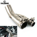 For BMW S1000RR S1000XR S1000R S1000 RR 2017 2018 Motorcycle Link Slip Exhaust Pipe Muffler Exhaust Middle Parts Mid System Tube
