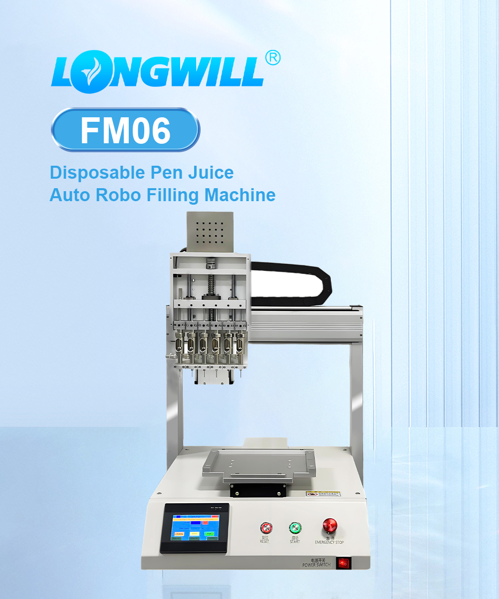 6 Heads Disposable vape filling machine