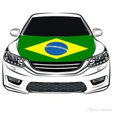 The World Cup Brazil Flag Car Hood flag 100*150cm