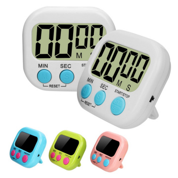 1pcs LCD Display Kitchen Timer Digital Loud Alarm Clock Magnetic For Cooking Baking Sports Games Kitchen Accessories