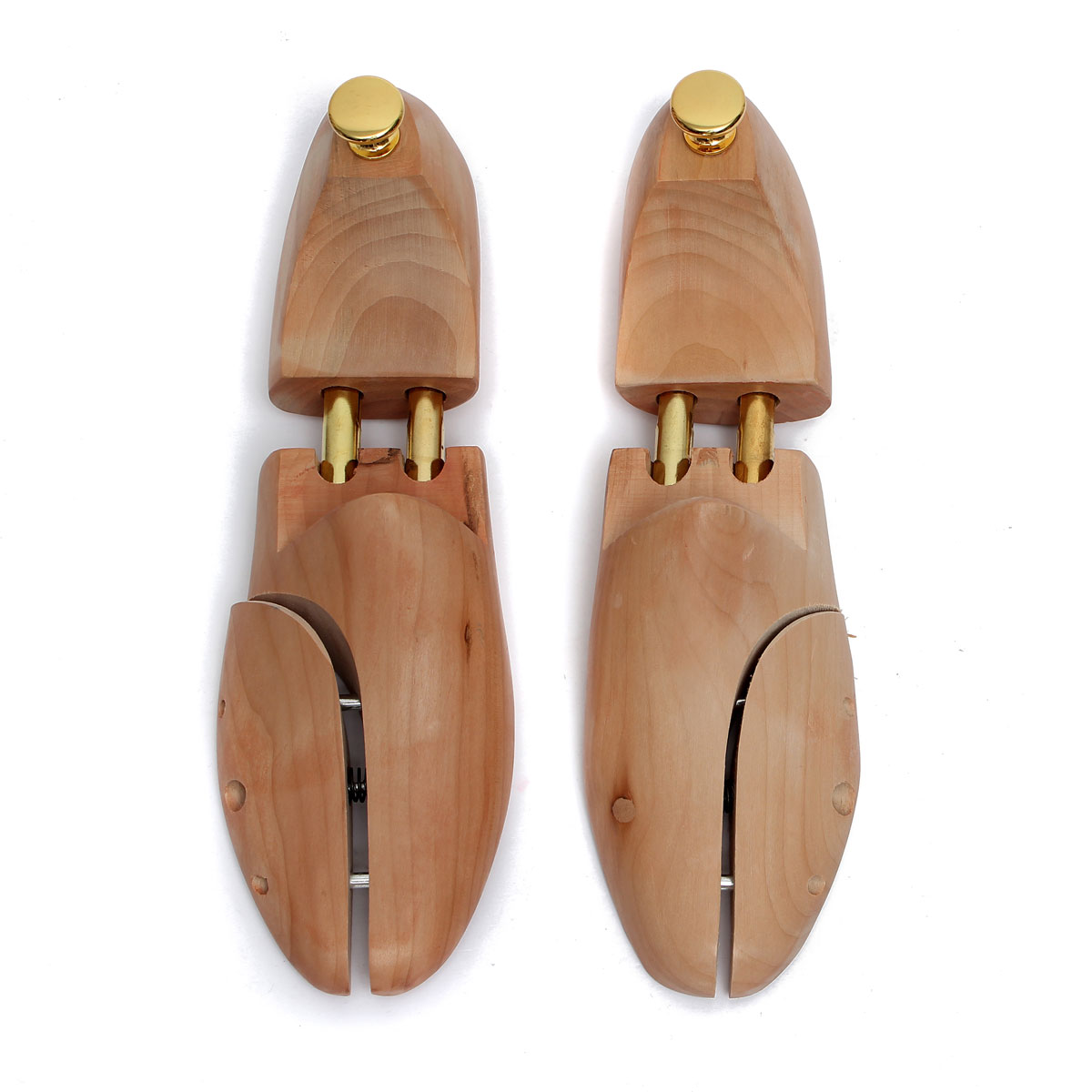 1 Pair Shoe Tree Wood Shoes Stretcher, Wooden Adjustable Man Women Flats Pumps Boot Shaper Rack Expander Trees Size 35-46