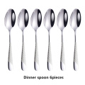 6pcs dinner spoon