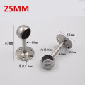 4Pcs/Lot 25mm strong,Stainless steel pipe support,Wardrobe clothes rail flange,Balcony fixed drying rack base,furniture parts