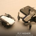 WiFi Quadcopte Aircraft with Headless Mode Remote Control Helicopter Mini Drone Quadcopter with LED night light Indication