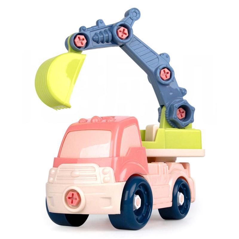 Vehicles Mini Car Model Engineering Car Model Tractor Boom Truck/mixer Truck/dump Truck/excavator For Kids Xmas Gift Classic Toy