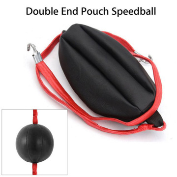 Punch Bag PU Leather Gym Punching Bag Training Fitness Sports Speed Equipment Double End Boxing Speed Ball