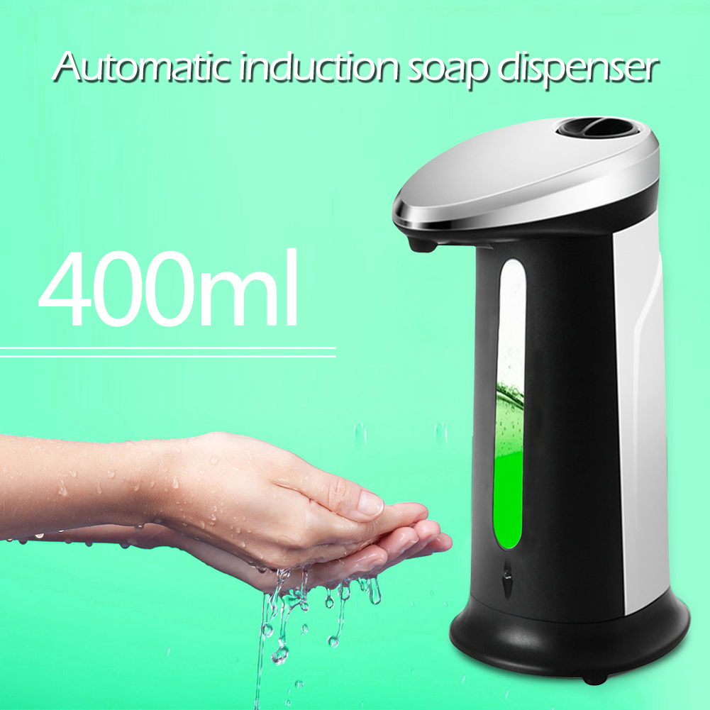 400ml Intelligent Automatic Induction Soap Dispenser Hand Washing Device Zeepdispenser Bathroom Accessories